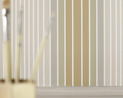 Little Greene Ombre Stripe Soapstone/Doric 0286OSSOAPS Wallpaper