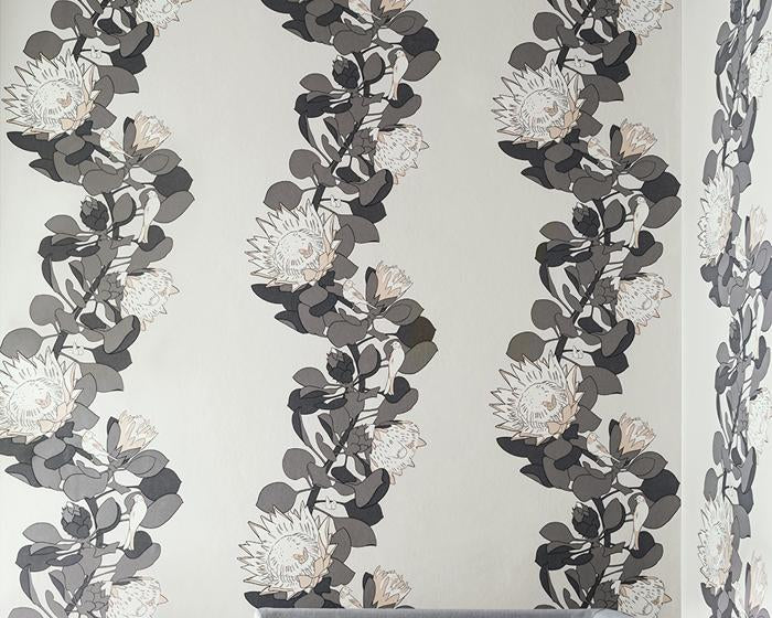 Paint & Paper Library Protea Trail Blue's Blue PPPTBB Wallpaper