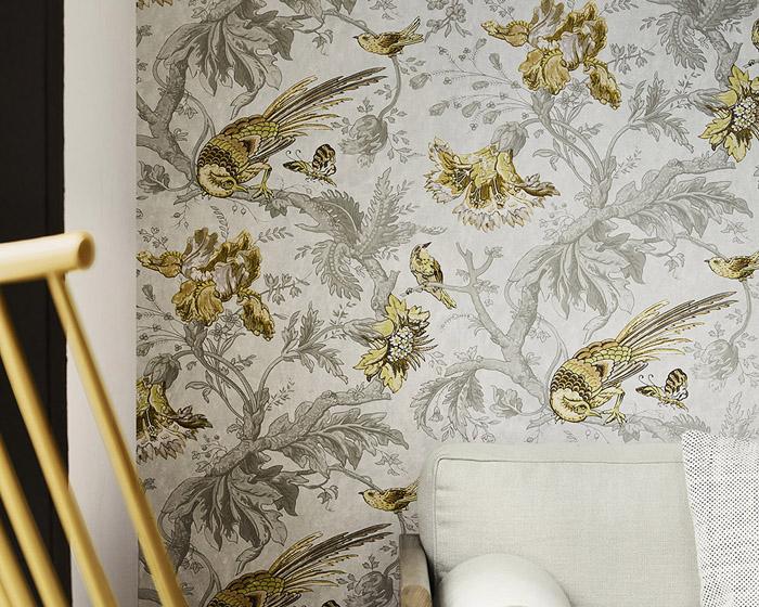 Little Greene Crowe Hall Lane Punch 0293CRPUNCH Wallpaper