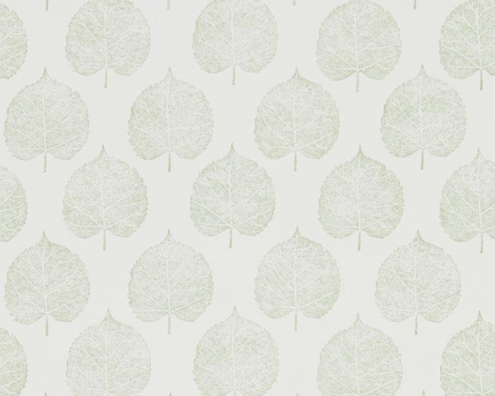 Sanderson Lyme Leaf Celadon 216383 Wallpaper