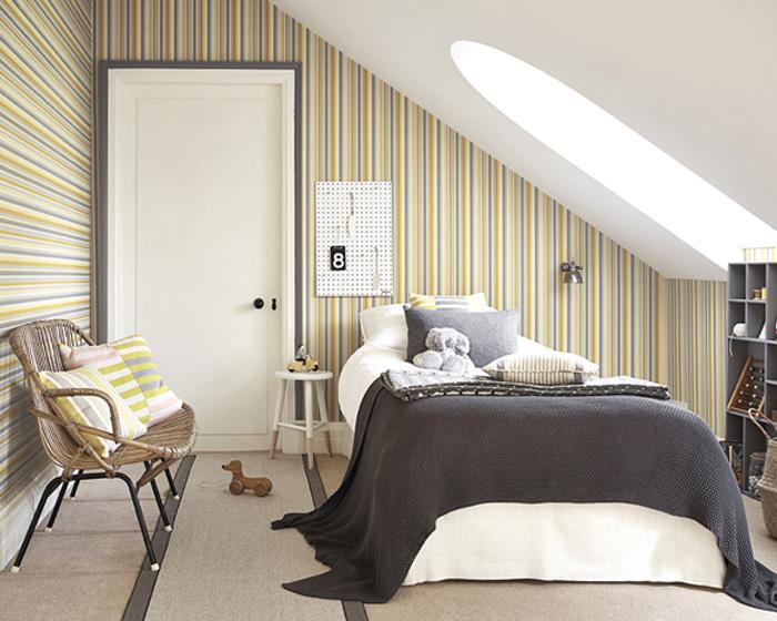 Little Greene Tailor Stripe Pastel 0286TAPASTE Wallpaper