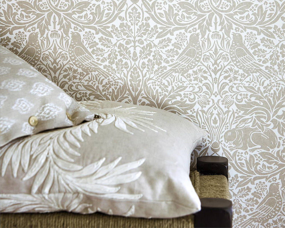 Morris & Co Pure Brer Rabbit Wallpaper Detail