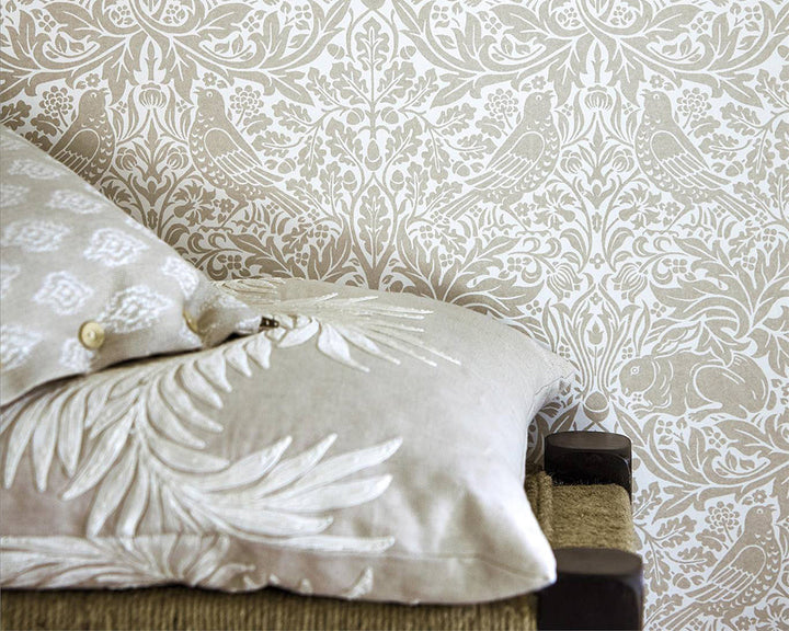 Morris & Co Pure Brer Rabbit Wallpaper Detail