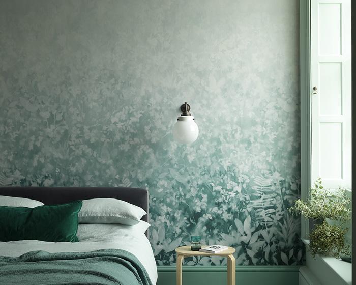 Paint & Paper Library Folia Perse Grey Wallpaper