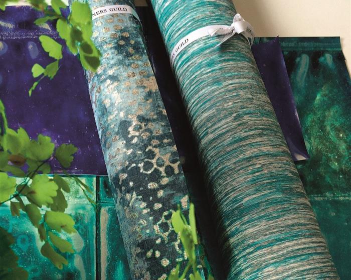 Designers Guild Palasini - Teal PDG647/06 Wallpaper