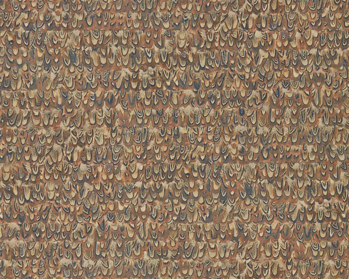 Zoffany Icarus Copper/Pheasant 312674 Wallpaper