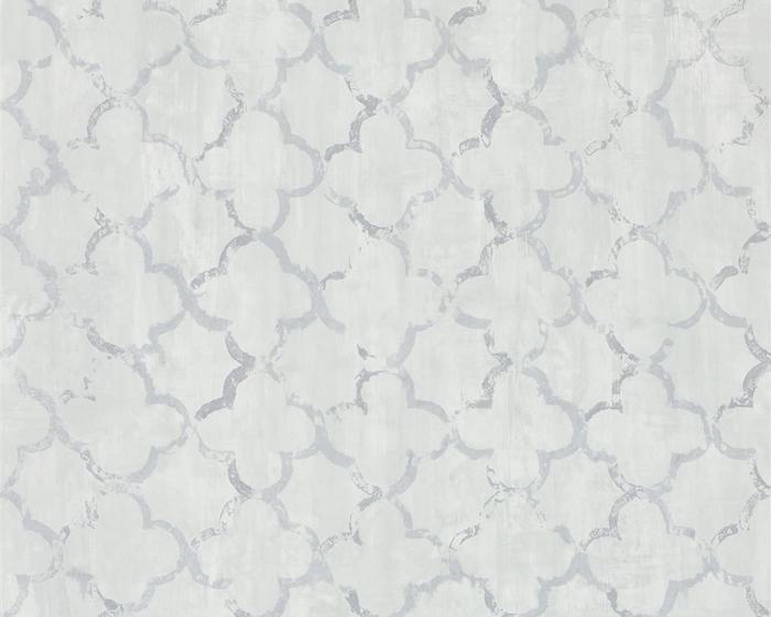 Designers Guild Chinese Trellis - Platinum PDG650/08 Wallpaper