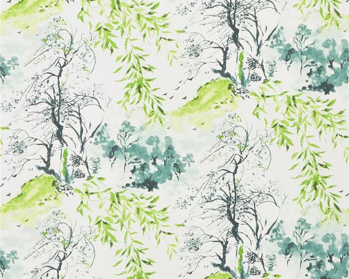 Designers Guild Winter Palace - Lime PDG651/01 Wallpaper