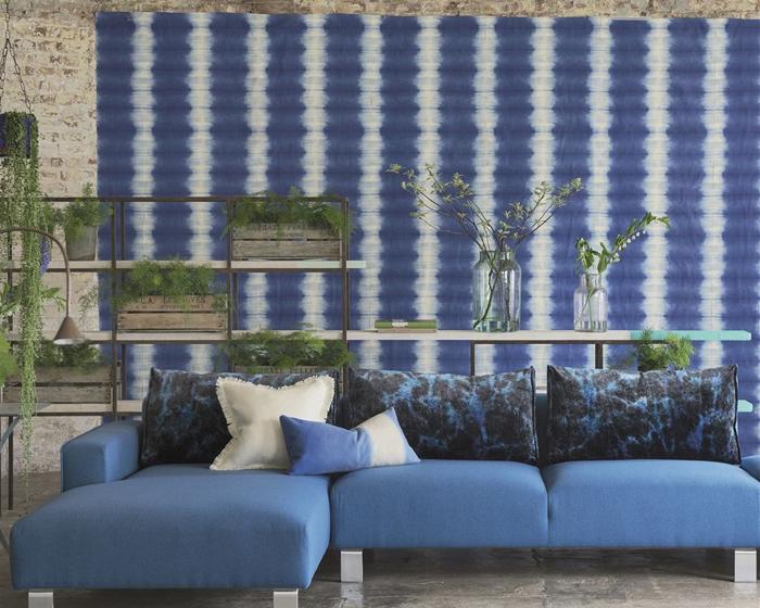 Designers Guild Savine - Cobalt P615/05 Wallpaper