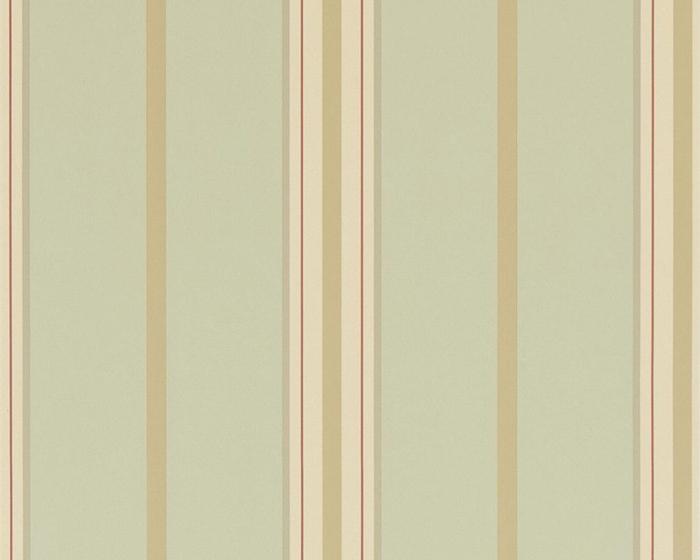 Ralph Lauren Marden Stripe - Linen / Sage PRL016/02 Wallpaper