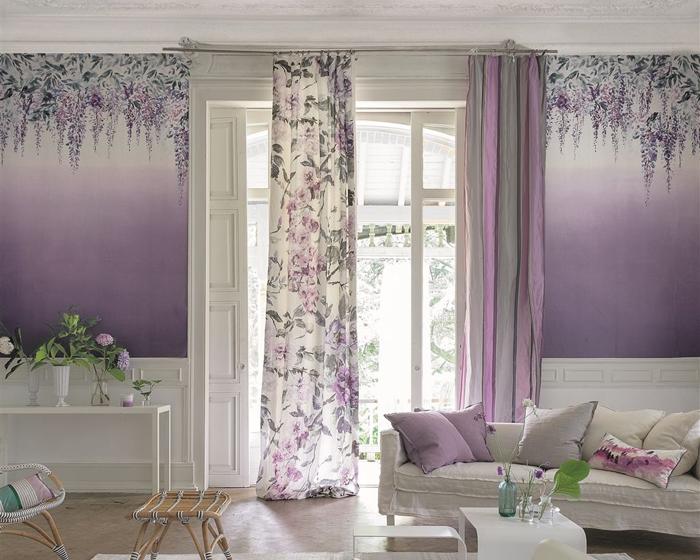 Designers Guild Summer Palace - Grape PDG657/02 Wallpaper