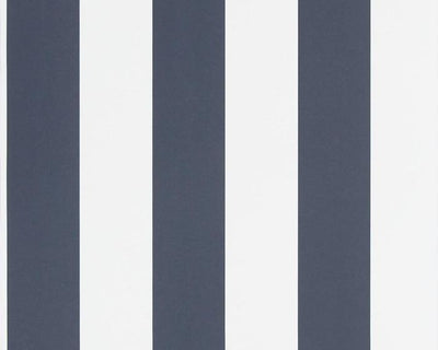 Ralph Lauren Spalding Stripe - Navy / White PRL026/08 Wallpaper