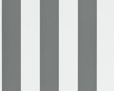Ralph Lauren Spalding Stripe - Grey / White PRL026/12 Wallpaper