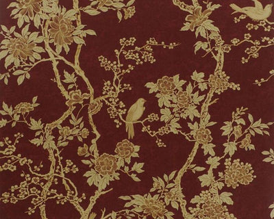 Ralph Lauren Marlowe Floral - Garnet PRL048/03 Wallpaper