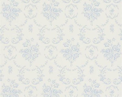 Ralph Lauren Saratoga Toile - Bluebell PRL033/02 Wallpaper