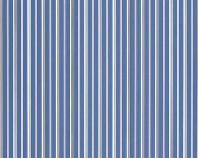 Ralph Lauren Laurelton Stripe - Porcelain Blue PRL035/01 Wallpaper