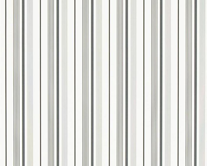 Ralph Lauren Gable Stripe - Jet PRL057/03 Wallpaper
