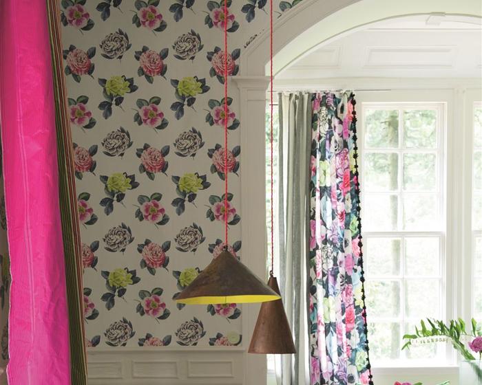 Designers Guild  Pavonia - Peony P601/01 Wallpaper