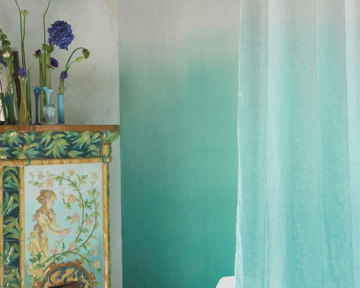 Designers Guild Saraille - Aqua P600/04 Wallpaper