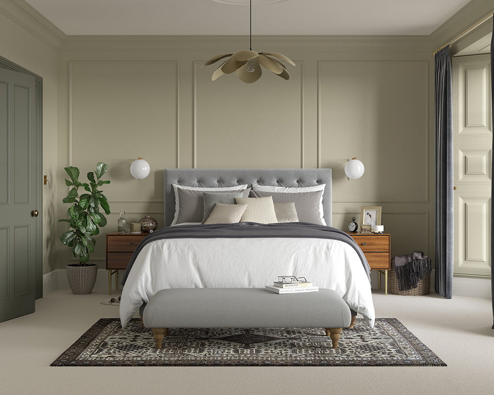Dulux Heritage Olive Tree Bedroom