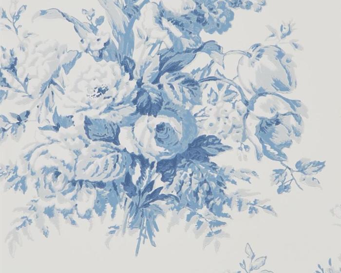 Ralph Lauren Francoise Bouquet - Porcelain PRL706/04 Wallpaper