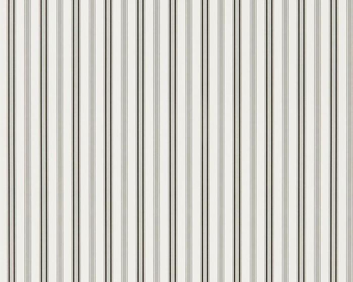 Ralph Lauren Basil Stripe - Black PRL709/04 Wallpaper