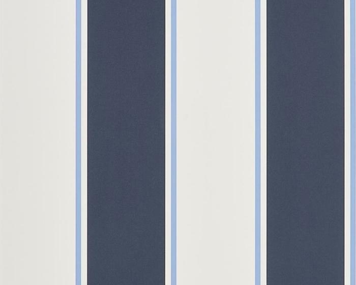 Ralph Lauren Mapleton Stripe - Midnight PRL703/03 Wallpaper