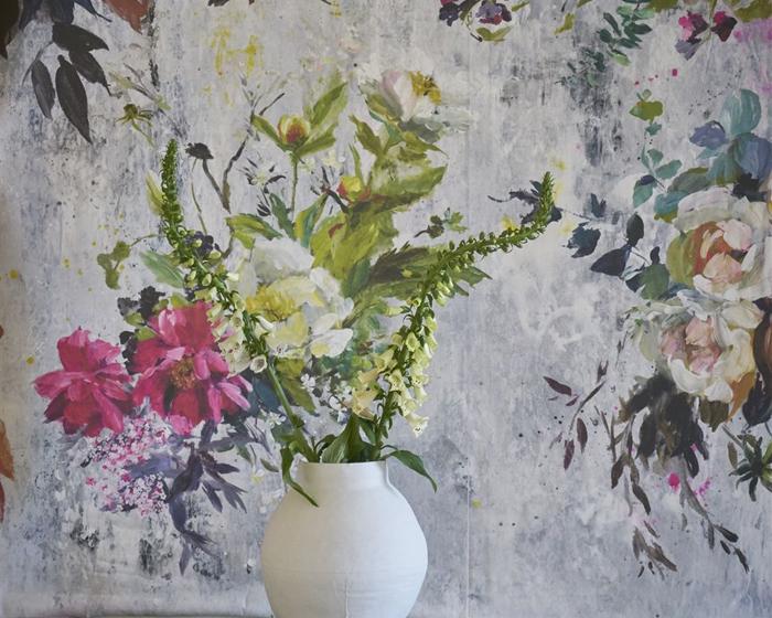 Designers Guild Aubriet - Fuchsia PDG717/01 Wallpaper