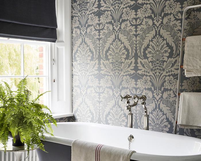 Little Greene Wilton Gypsum 0259WLGYPSU Wallpaper