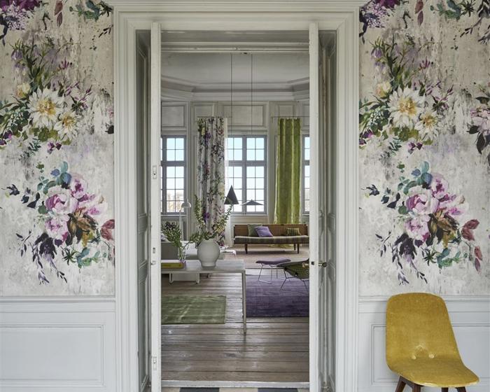 Designers Guild Aubriet - Amethyst PDG717/02 Wallpaper