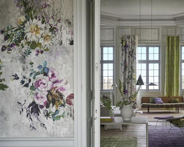 Designers Guild Aubriet - Amethyst PDG717/02 Wallpaper