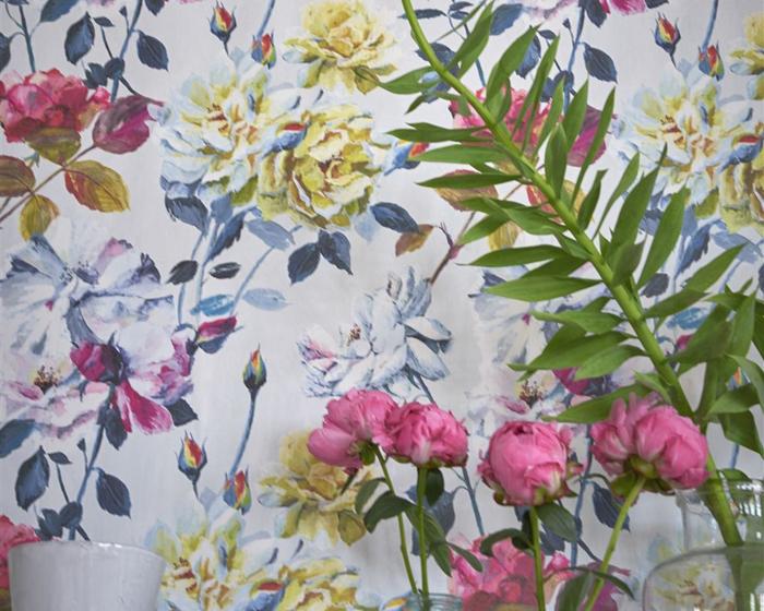 Designers Guild Couture Rose - Duck Egg PDG711/04 Wallpaper