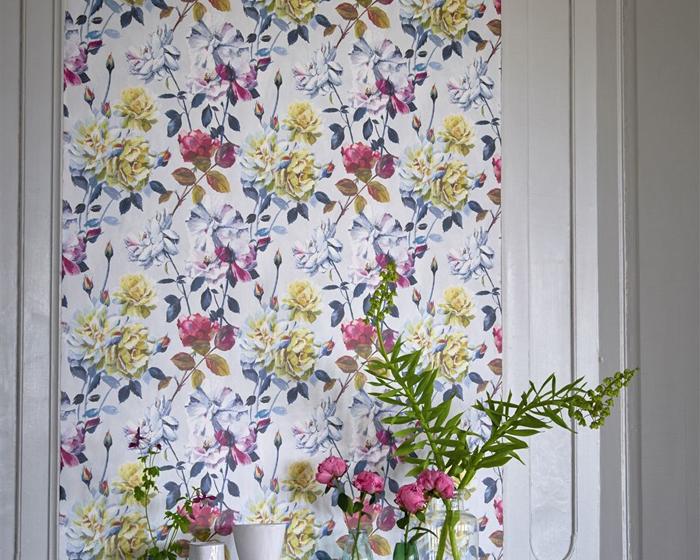 Designers Guild Couture Rose - Duck Egg PDG711/04 Wallpaper