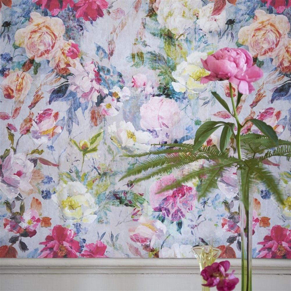 Designers Guild Marianne - Fuchsia PDG712/01 Wallpaper