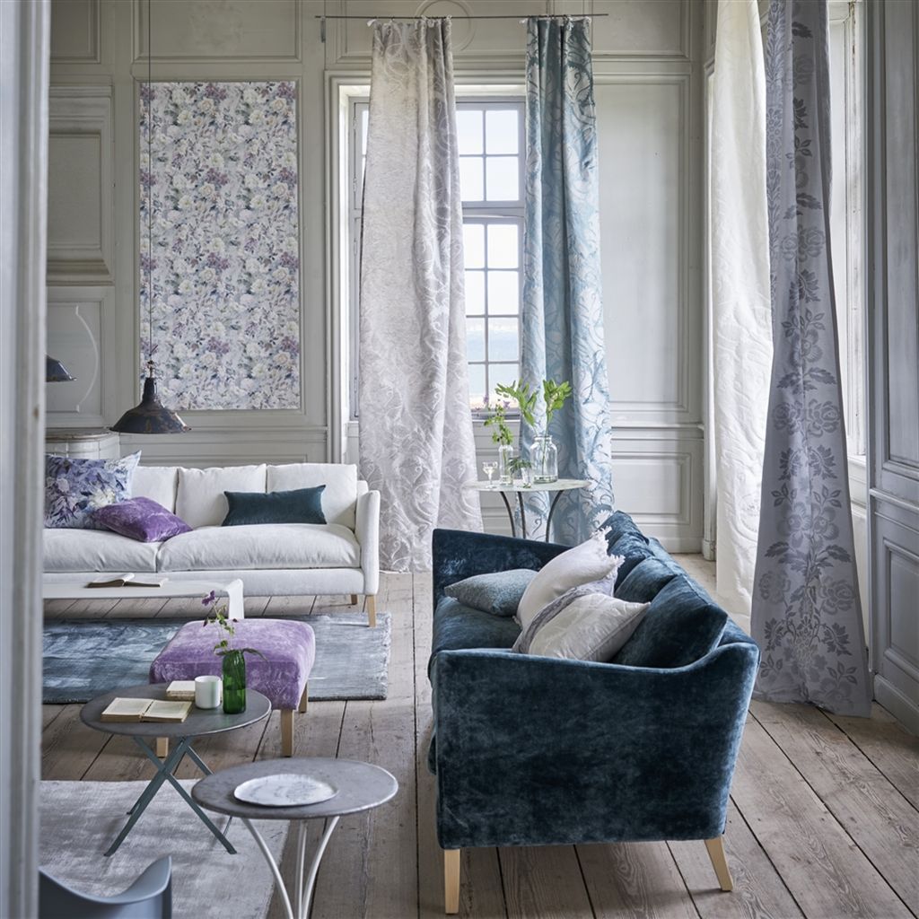 Designers Guild Marianne - Slate PDG712/04 Wallpaper