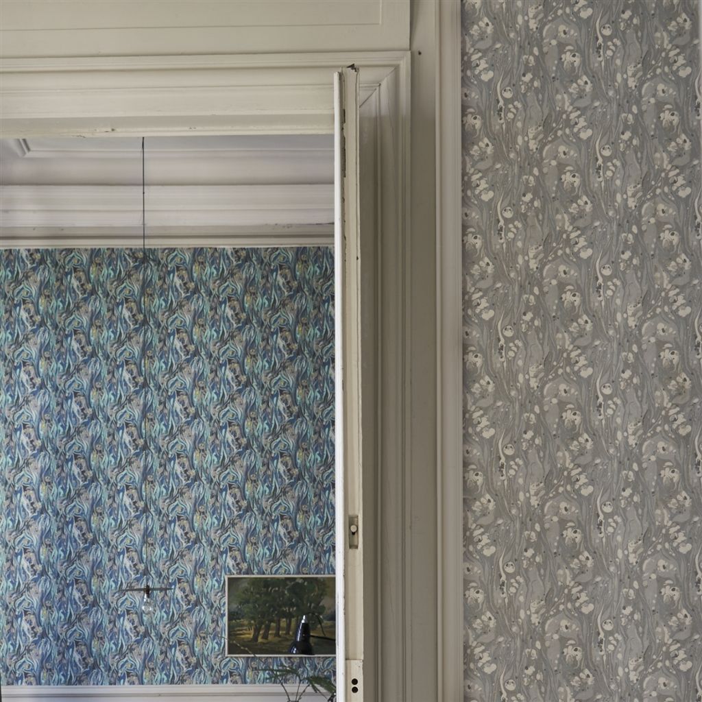 Designers Guild Delahaye - Cobalt PDG715/02 Wallpaper