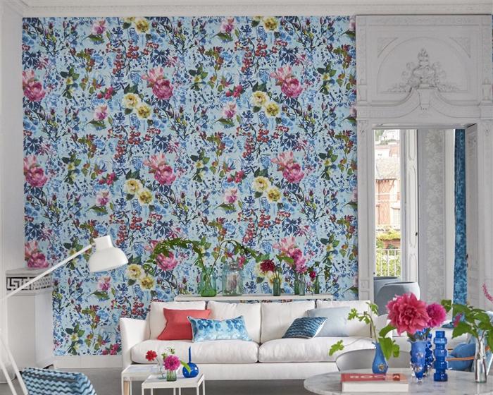 Designers Guild Majolica Cornflower PDG1028/01 Wallpaper