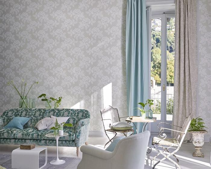 Designers Guild Berettino Ivory PDG1020/01 Wallpaper