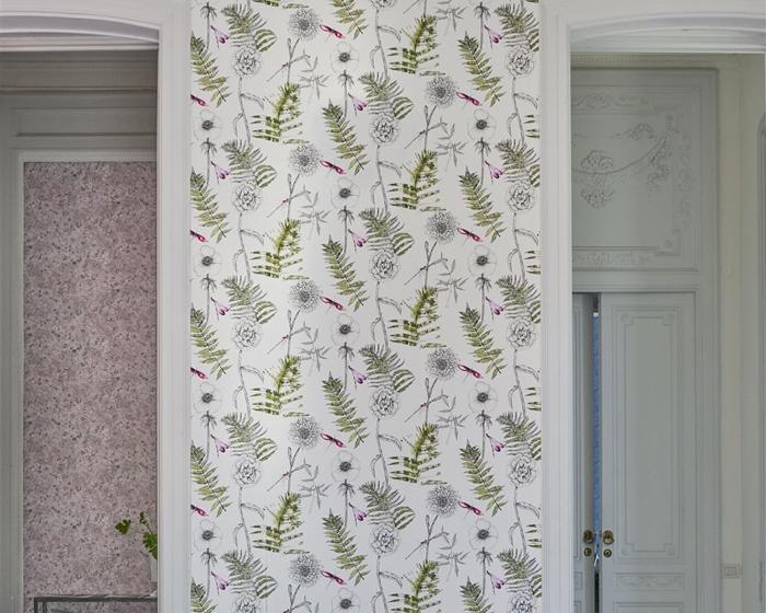 Designers Guild Acanthus Graphite PDG1022/02 Wallpaper