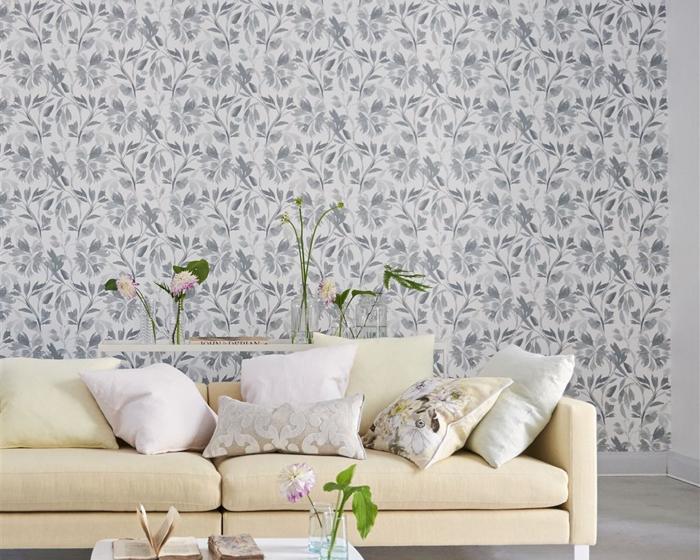 Designers Guild Patanzzi Platinum PDG1023/02 Wallpaper