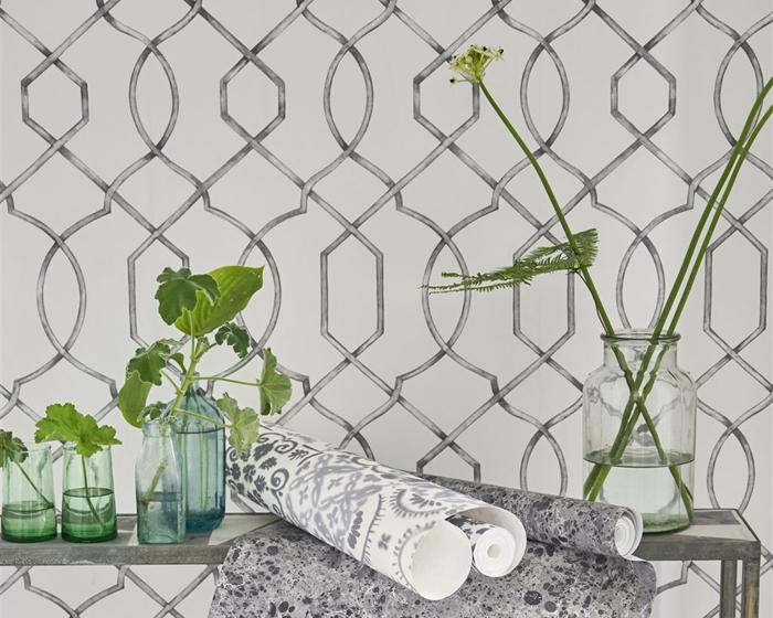 Designers Guild Rabeschi Slate PDG1027/04 Wallpaper