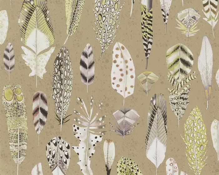 Designers Guild Quill Gold PDG1030/02 Wallpaper
