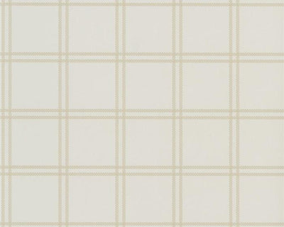 Ralph Lauren Shipley Windowpane cream PRL5001/04 Wallpaper