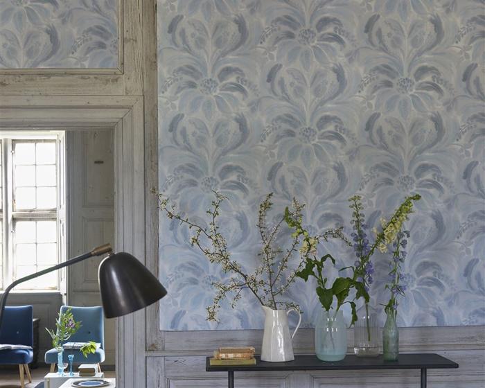 Designers Guild Angelique Damask Linen PDG1036/03 Wallpaper