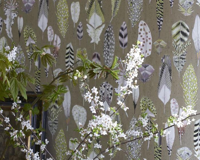 Designers Guild Quill Gold PDG1030/02 Wallpaper