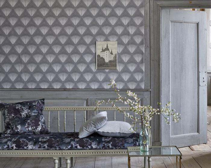 Designers Guild Veren Graphite PDG1032/02 Wallpaper