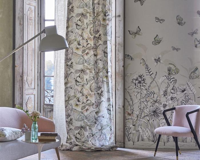 Designers Guild Papillons Birch PDG1058/01 Wallpaper