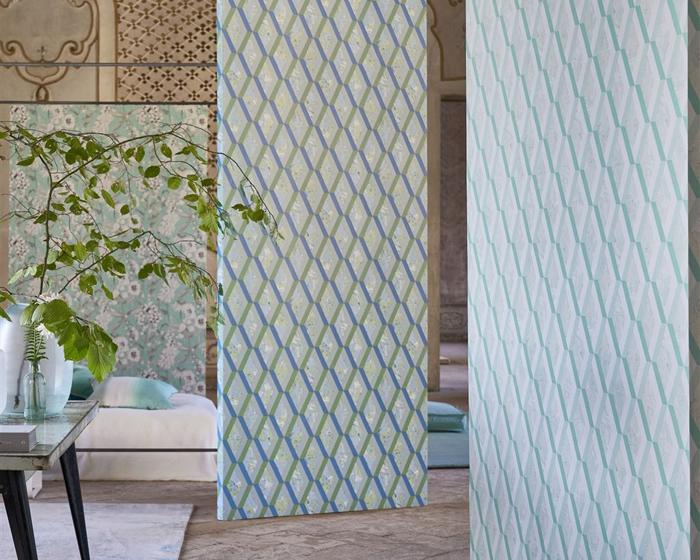 Designers Guild Jourdain Cobalt PDG1054/08 Wallpaper