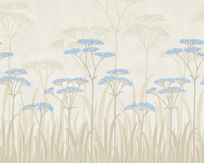 Little Greene Achillea Dew 0293ASISLAN Wallpaper