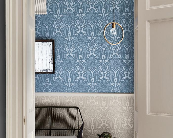 Little Greene Albemarle St Gold 0253ALGOLDZ Wallpaper